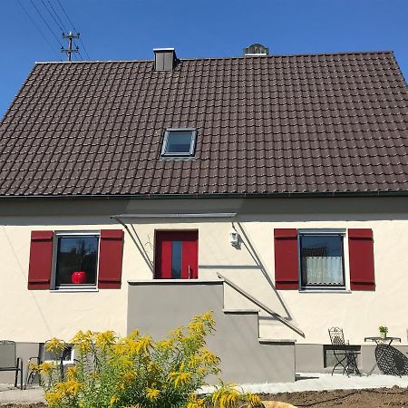 Ferienhaus Bei Lauingen, Mit Sauna Und Gartenlounge Veitriedhausen Exterior photo