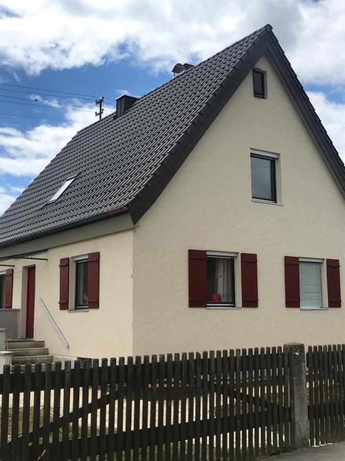 Ferienhaus Bei Lauingen, Mit Sauna Und Gartenlounge Veitriedhausen Exterior photo